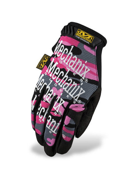 Mechanix Wear Original γυναικεία τακτικά γάντια, pink camo