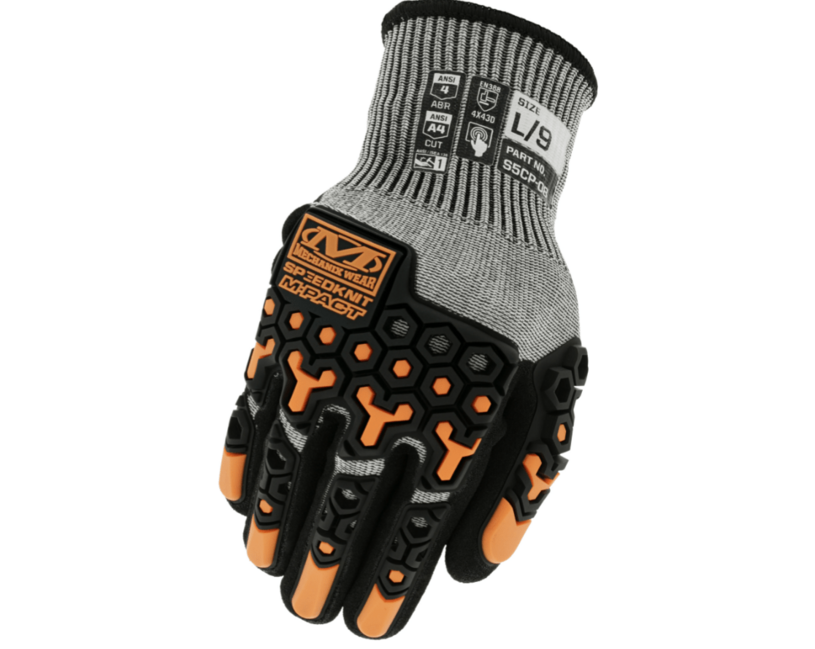Mechanix Wear SpeedKnit M-Pact - A4 beständige handschuhe