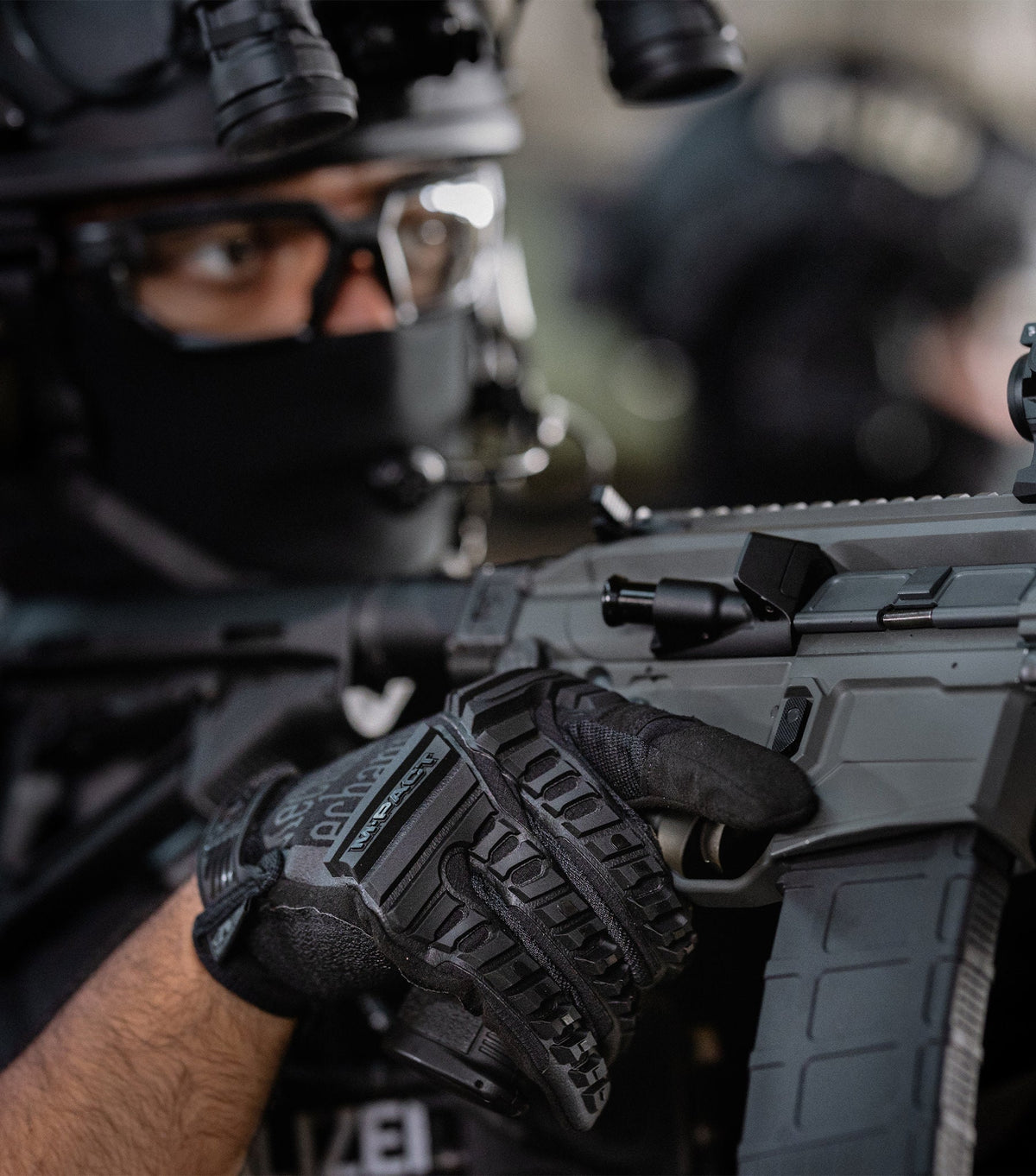 Mechanix Wear M-Pact handschuhe mit Stoßschutz, schwarz