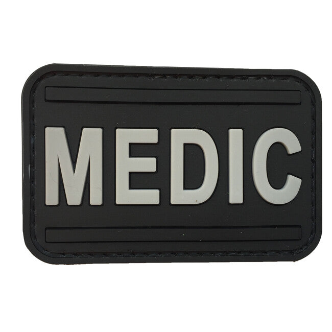 WARAGOD Medic PVC Patch Schwarz und Grau