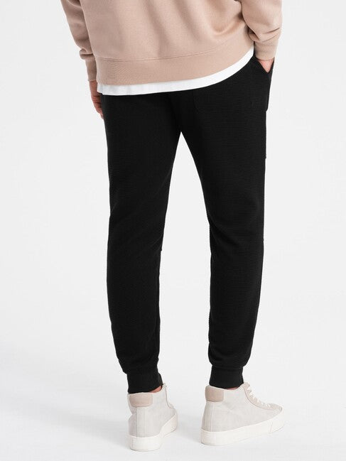 Ombre V1 Herren-Jogger-Trainingshose, schwarz