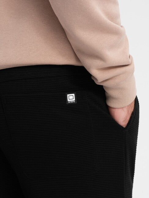 Ombre V1 Herren-Jogger-Trainingshose, schwarz