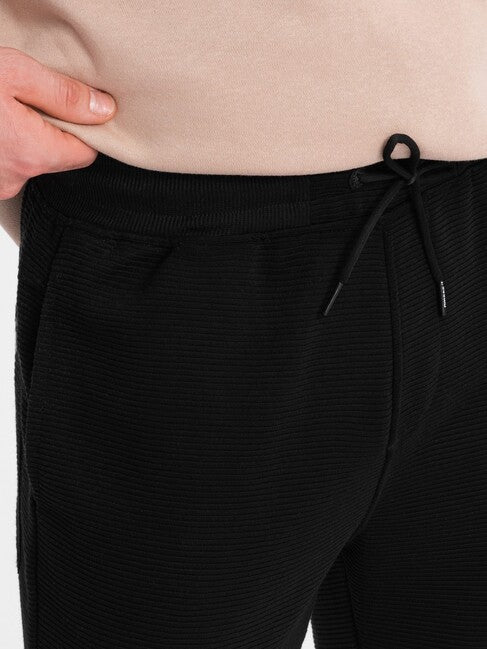Ombre V1 Herren-Jogger-Trainingshose, schwarz