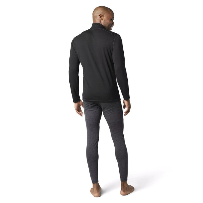 Smartwool CLASSIC THERMAL MERINO εσώρουχα M 1/4 ZIP B BL, μαύρο