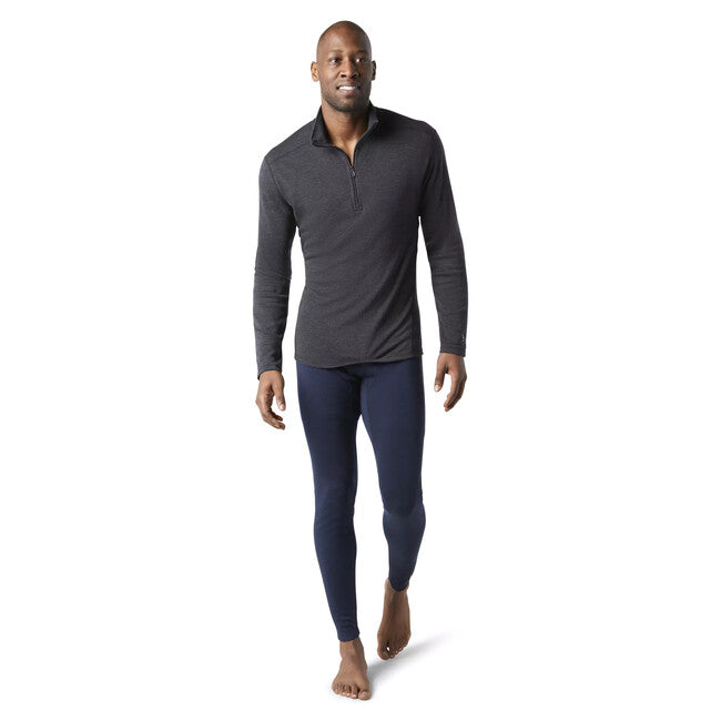 Smartwool Classic Thermal Merino BL 1/4 Zip Unterwäsche, anthrazit meliert