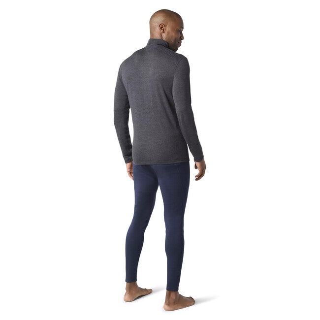 Smartwool Men's Classic Thermal Merino Charcoal Heather 1/4 Zip