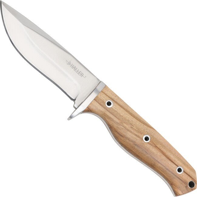 Haller Messer mit fester Klinge mit Olivenholz