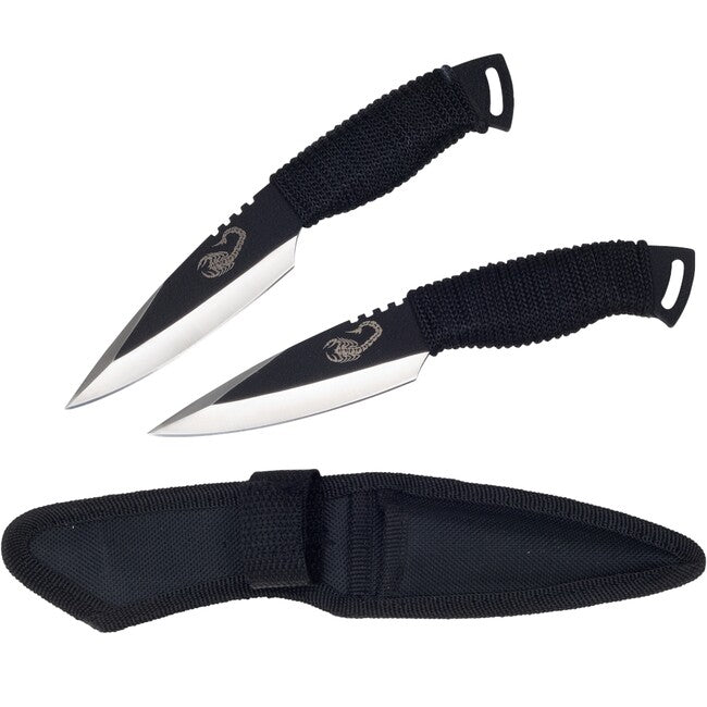 Haller Skorpion feststehendes messerset 2 tlg
