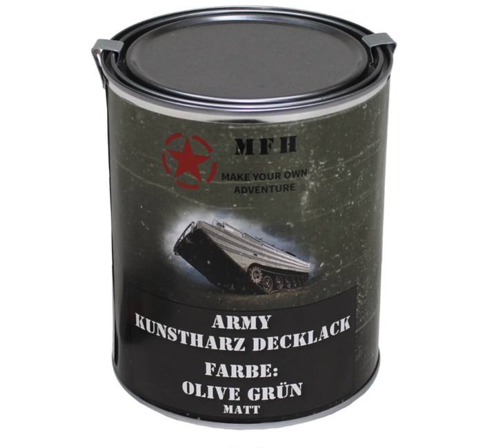 MFH Armeefarbe oliv drab matt, 1 Liter