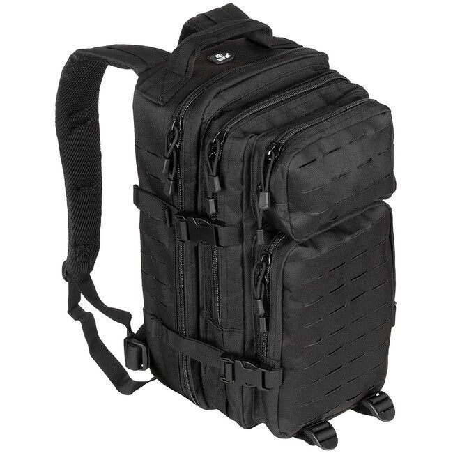 MFH Assault I Laser Rucksack, schwarz