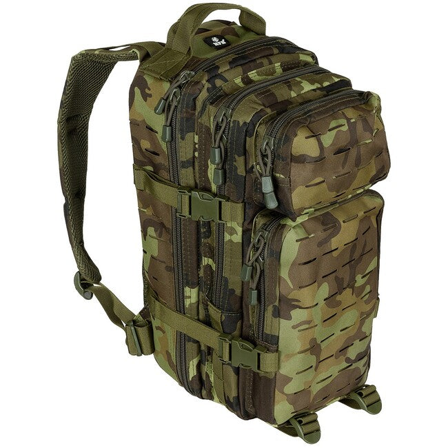 MFH Assault I Laser rucksack, m 95 cz camo