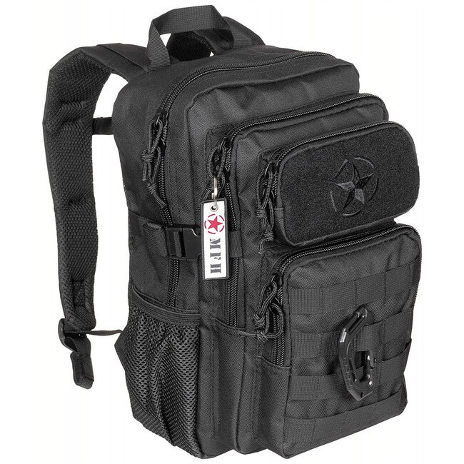 MFH Youngster Assault rucksack, schwarz