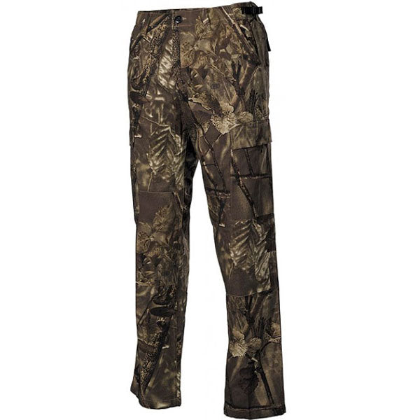 MFH BDU Herrenhose Rip-Stop Real tree hunter-braun