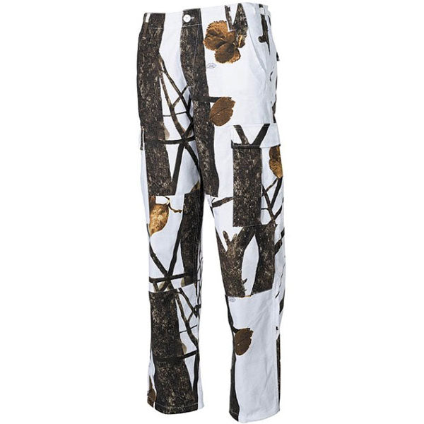 MFH BDU Herrenhose Rip-Stop Real tree hunter-snow