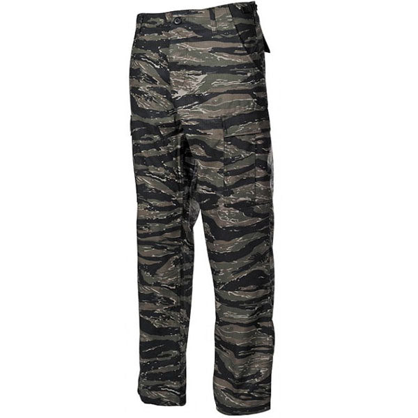 MFH BDU Herrenhose Rip-Stop tiger stripe