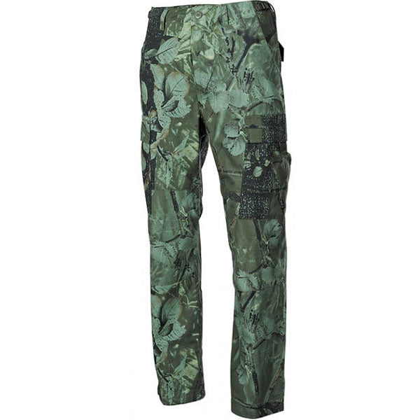 MFH BDU Herrenhose Rip-Stop Real tree hunter-grün