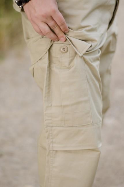 MFH BDU Rip-Stop Men's Pants, Khaki