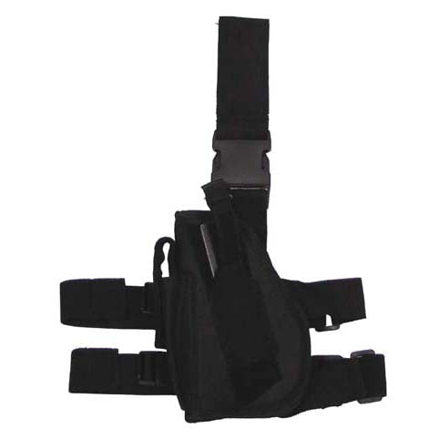 MFH Bull Oberschenkel-Waffenholster, linksseitig, schwarz