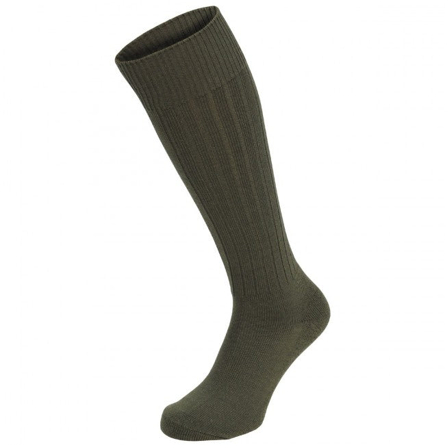 MFH BW Extra Lang socken 1 Paar, hochgeschnitten, oliv