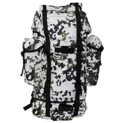 MFH BW Σακίδιο Πλάτης Αδιάβροχο Snow Camo 65L