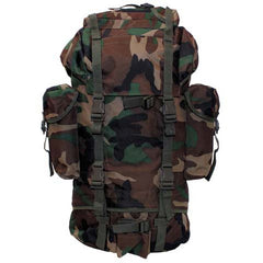 MFH BW Σακίδιο Πλάτης Αδιάβροχο Camo Woodland, 65L