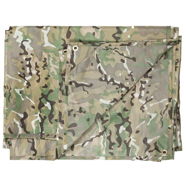 MFH Plane mit Ösen, operation-camo 3 x 5 m