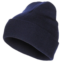 MFH kučma 100 % volna fina pletenina, modra