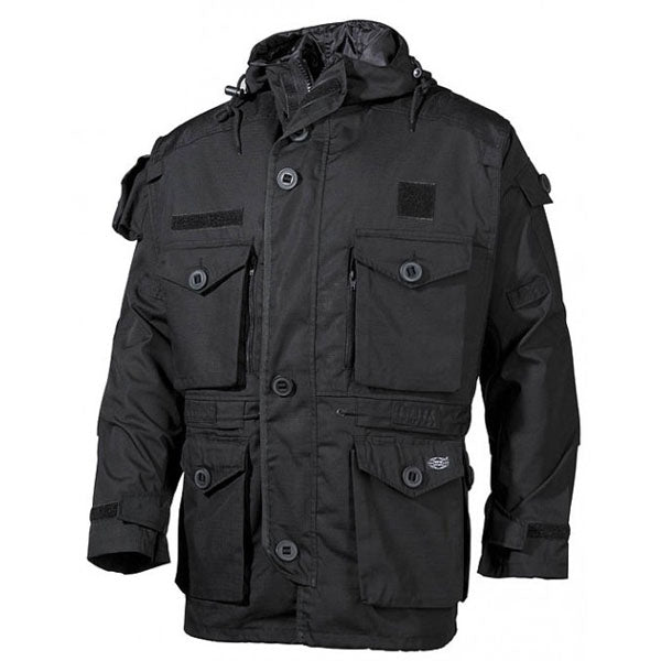 MFH Jacke Commando Rip-Stop, schwarz