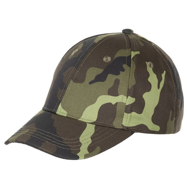 MFH kinder BB Cap mit Schirm, verstellbare Größe, M 95 CZ camo