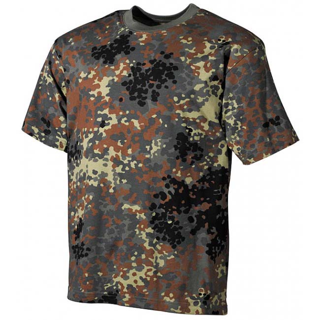 MFH kinder T-shirt, flecktarn, 160 g/m2