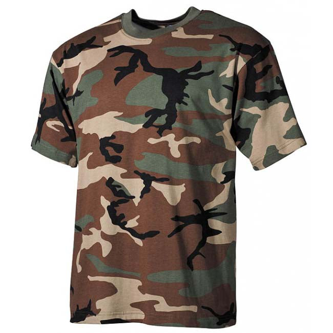 MFH kinder T-shirt, woodland, 160 g/m2