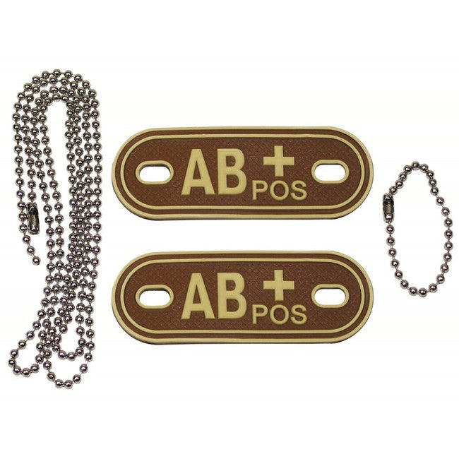 MFH Dog-Tags psie stitky AB POS, 3D PVC