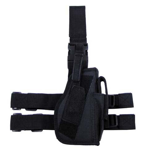 MFH Easy thigh right-side gun holster, schwarz
