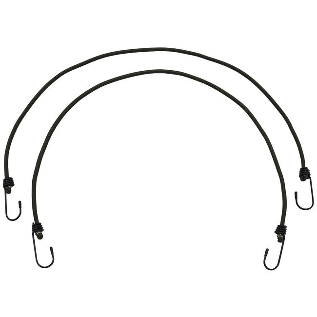 MFH Expander 75 cm mit Haken 6 mm OD grün , 2 Packungen