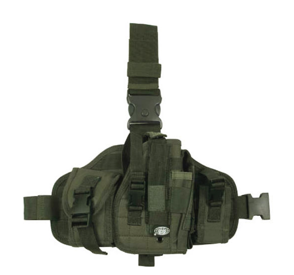 MFH Fighter Oberschenkelholster, olivgrün