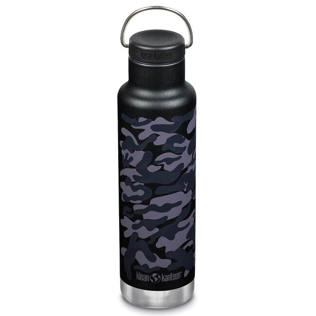MFH Klean Kanteen Doppelwandige Flasche, camo, ca. 592 ml