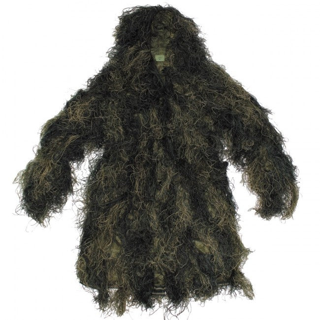 MFH Ghillie Tarnjacke, woodland