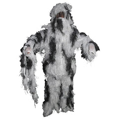MFH Ghillie Suit maskirni komplet, snow camo