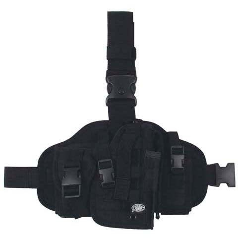 MFH Fighter Oberschenkelholster, waffenholster, schwarz