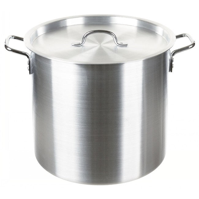 MFH Kochtopf mit Deckel, Aluminium, 30 Liter