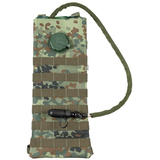 MFH Trinksack mit TPU-Schlauch MOLLE, 2,5 L, BW camo