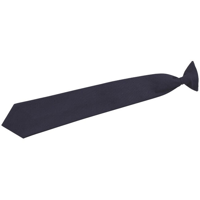 MFH Krawatte mit Clip Sicherheit, blau