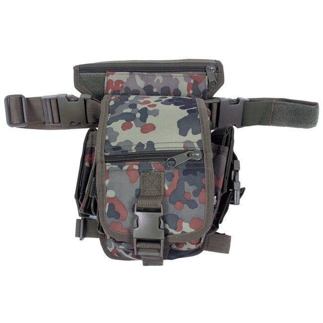 MFH Stirnband mit Bein- und Gürtelbefestigung, BW camo