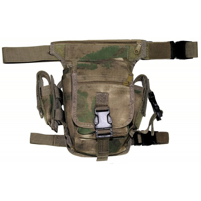 MFH Stirnband mit Bein- und Gürtelbefestigung, hdt-camo fg