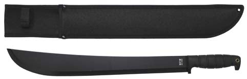 MFH Congo schwarz mit scheide, 57cm