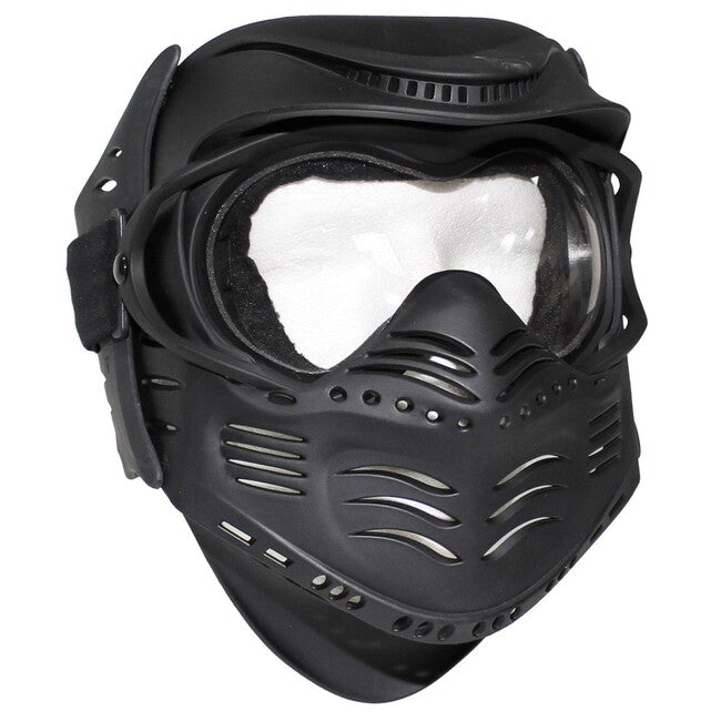 MFH Fight gesichtsmaske, schwarz