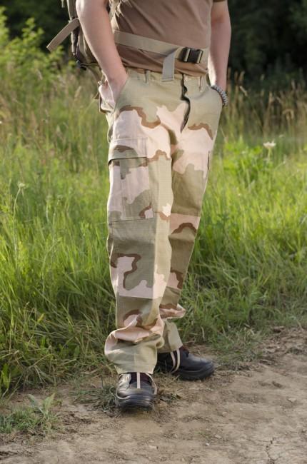 MFH Παντελόνι BDU Rip-Stop Ανδρικό, 3col desert