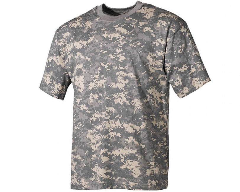 MFH BW Tarnmuster-T-shirt AT- digital, 160g/m2