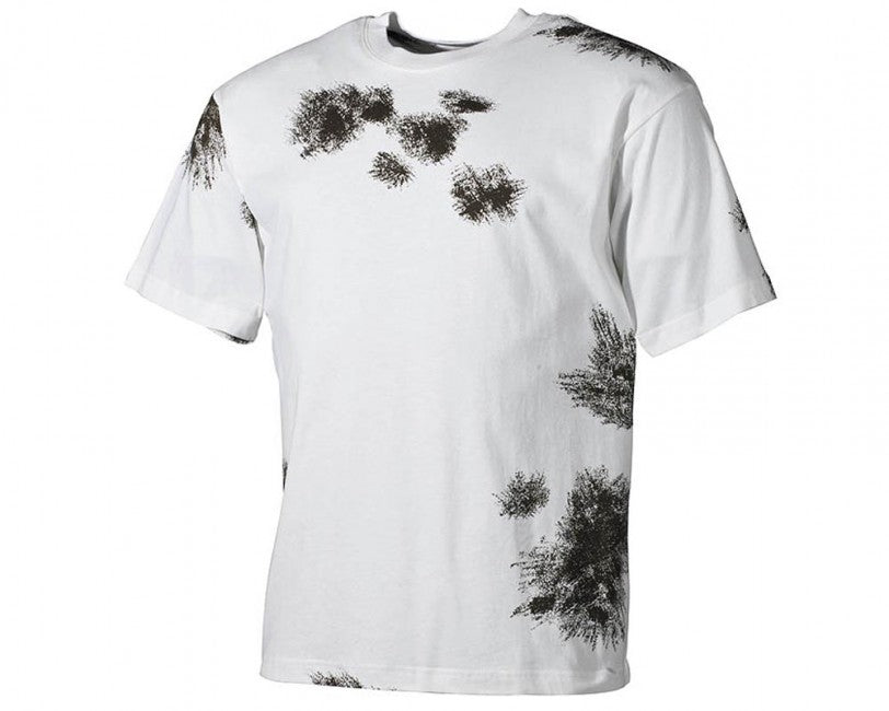 MFH maskacove T-Shirt BW Winter Tarn, 160g/m2