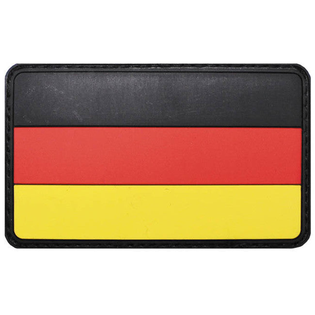 WARAGOD Klettabzeichen 3D Deutschland 8x5 cm